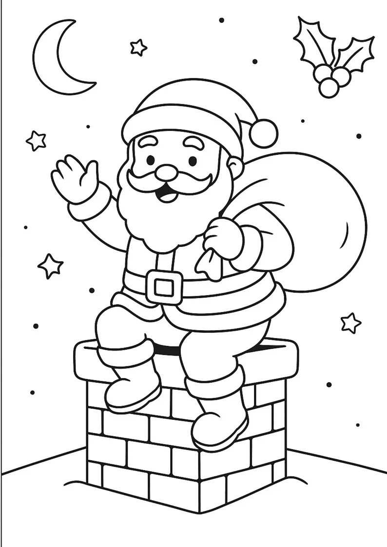 Weihnachts-Malbuch – Bild 4 von 6