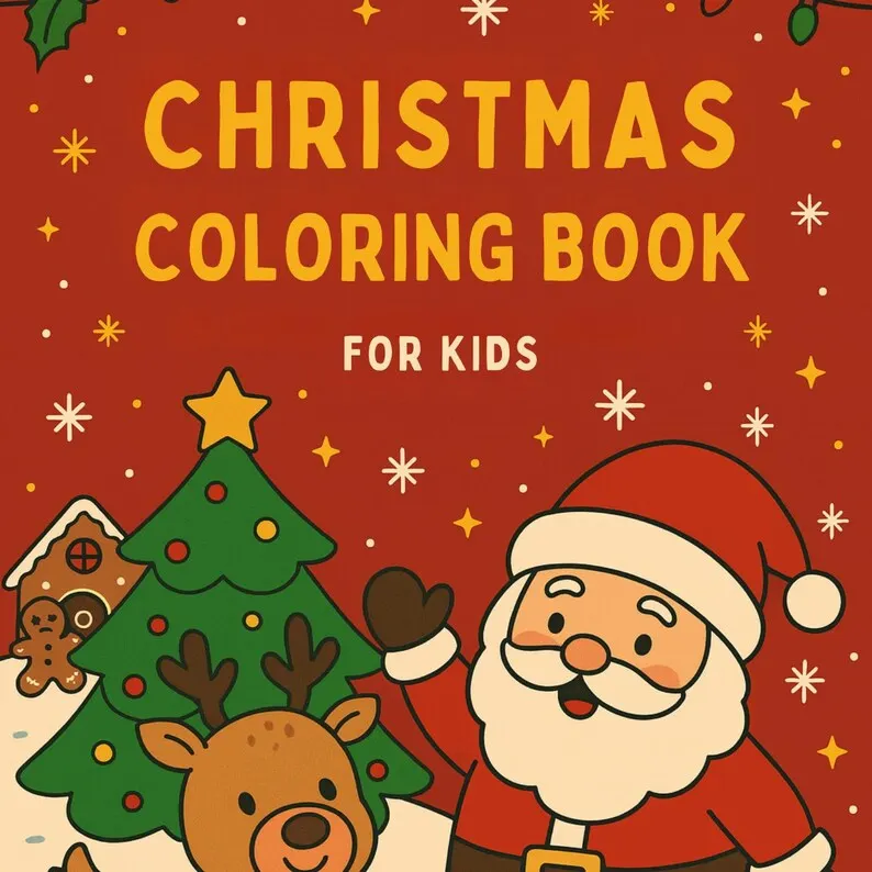 Weihnachts-Malbuch