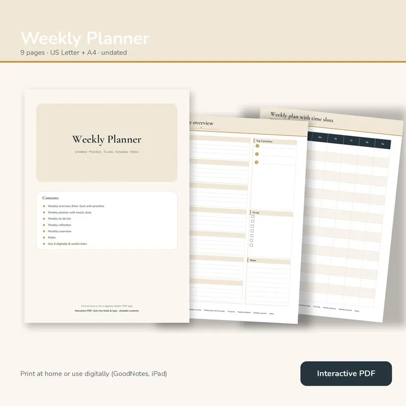 Household Planner Set – Immagine 3 di 6