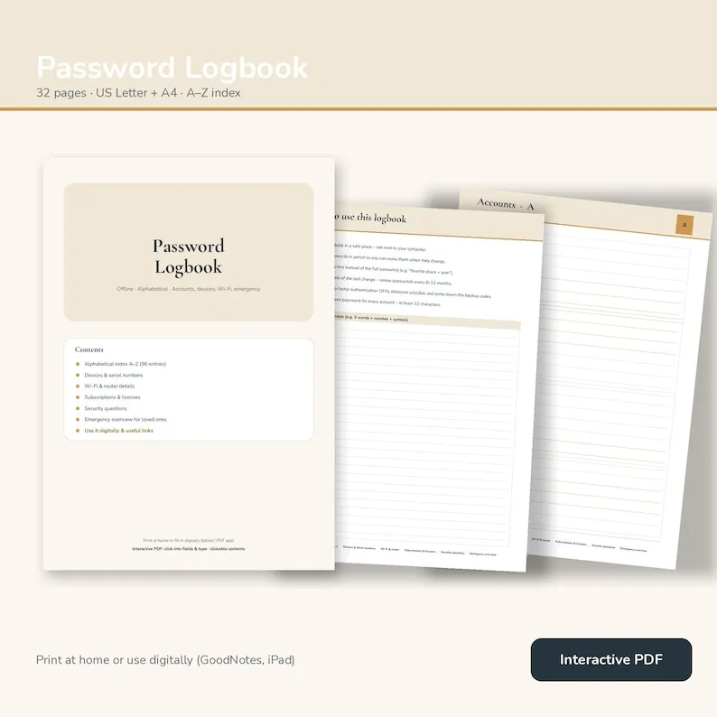 Password Book