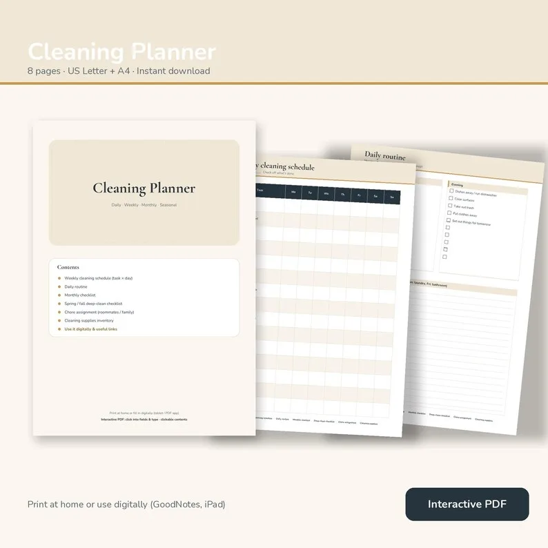 Cleaning Planner