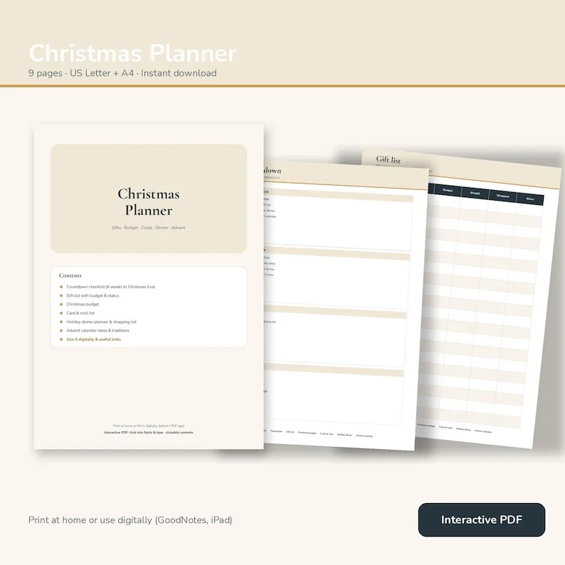 Christmas Planner