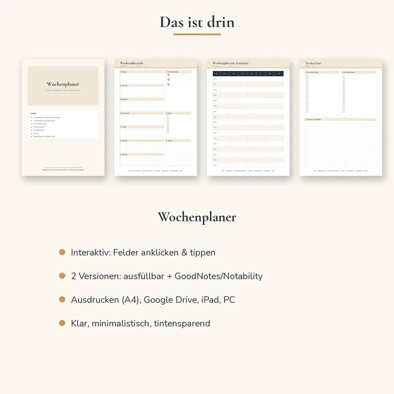 Weekly Planner – Image 2 of 2