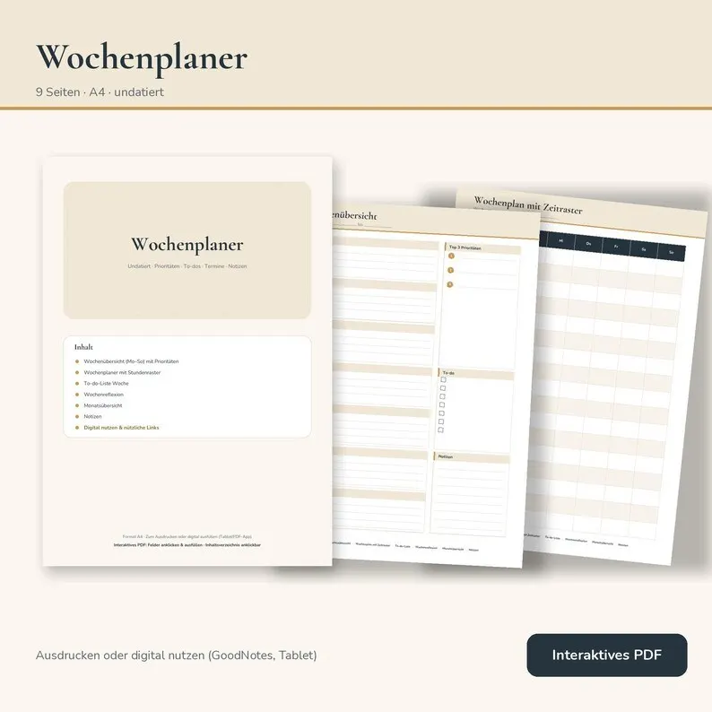 Weekly Planner