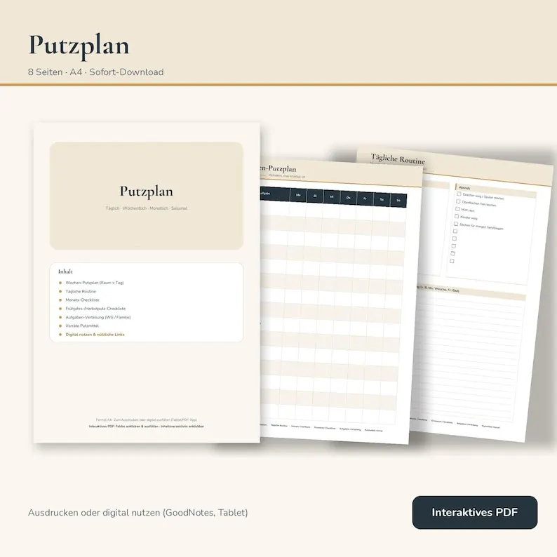 Putzplan