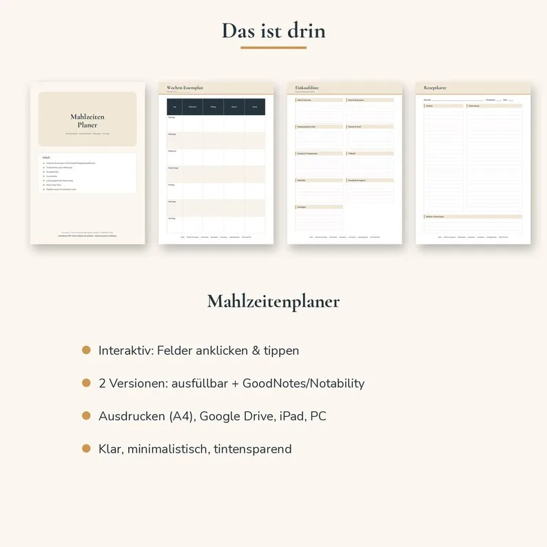 Mahlzeitenplaner – Bild 2 von 2