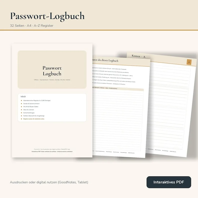 Passwort-Buch