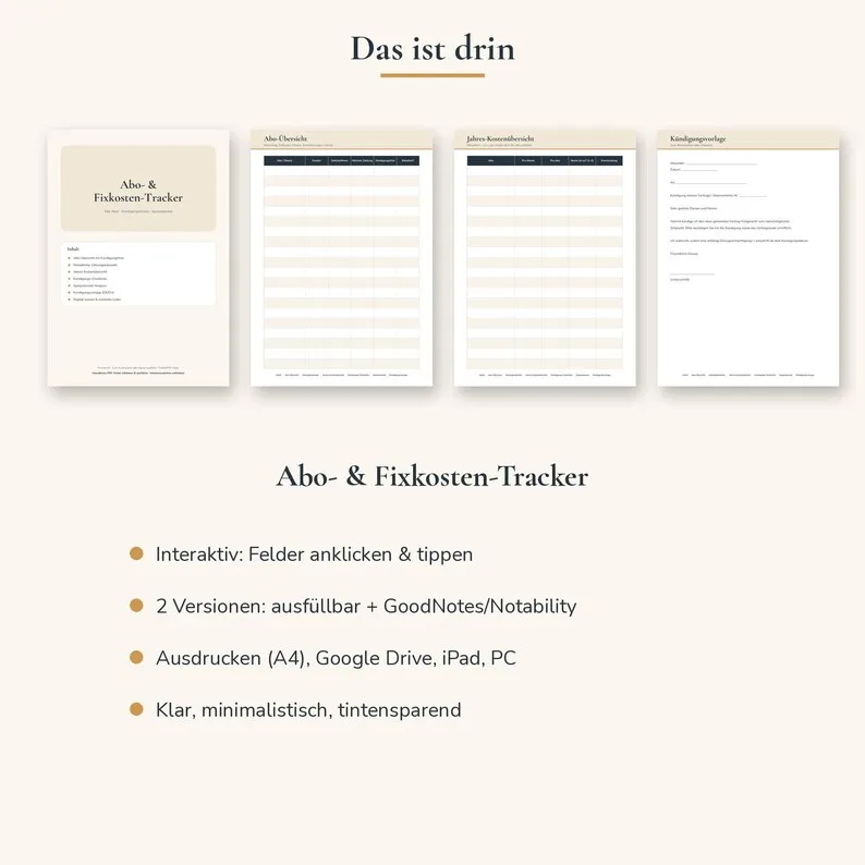 Abo-Tracker – Bild 2 von 2