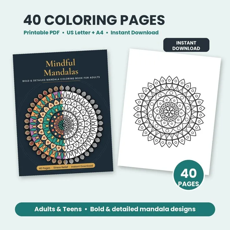Mandala Coloring Book